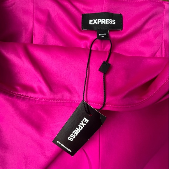 NWT Express Skort Hot Pink Fuschia Women’s Sz M Party Glam Streetwear Barbiecore - Picture 9 of 11